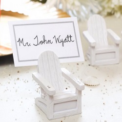 Beach Chairs Place Card Holders