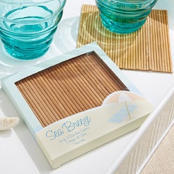 Bamboo coasters