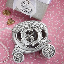 Fairy Tale Pumpkin Coach Trinket Box