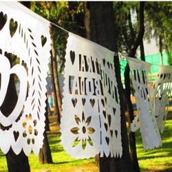 Mexican Papel Picado Banner