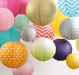Round Paper Lanterns