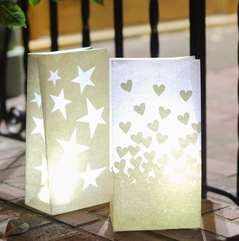 Star Luminary Bags