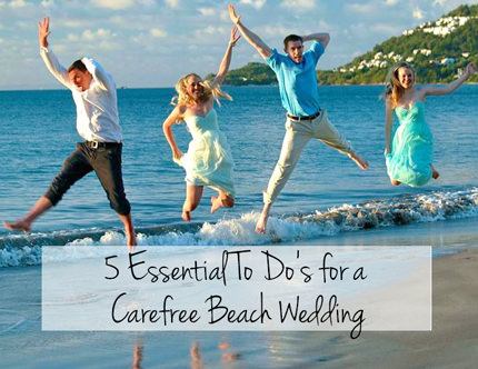 Carefree Beach Wedding