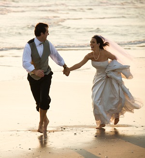 Beach Wedding Fun