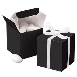 Black Favor Boxes