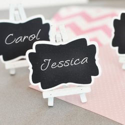 Framed Chalkboard Place Cards