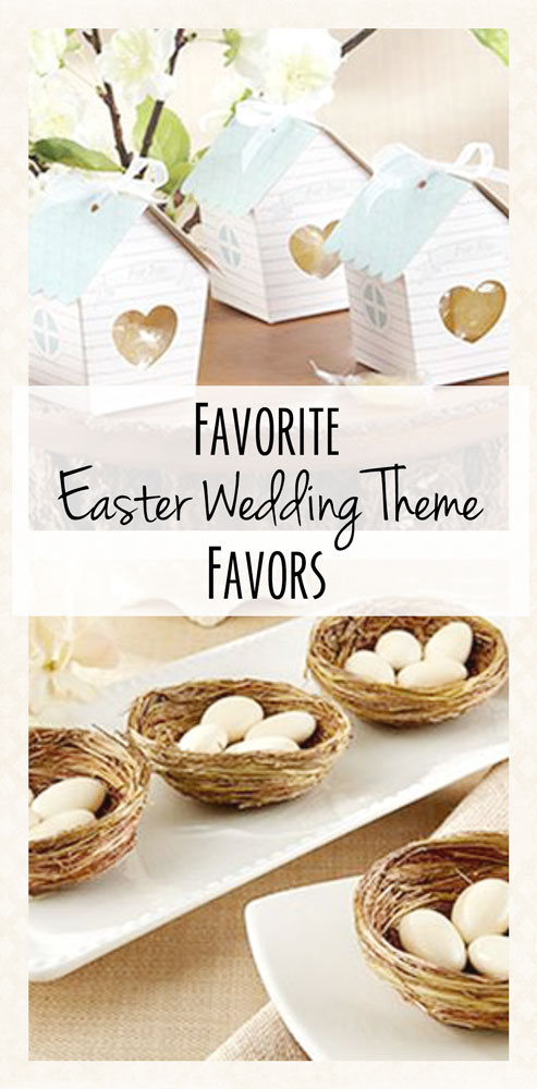 Easter Wedding Favors