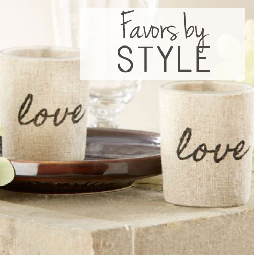 Wedding Favors by Style