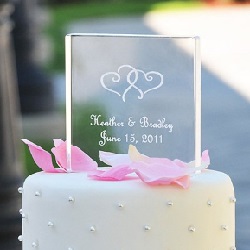 Heart Cake Topper