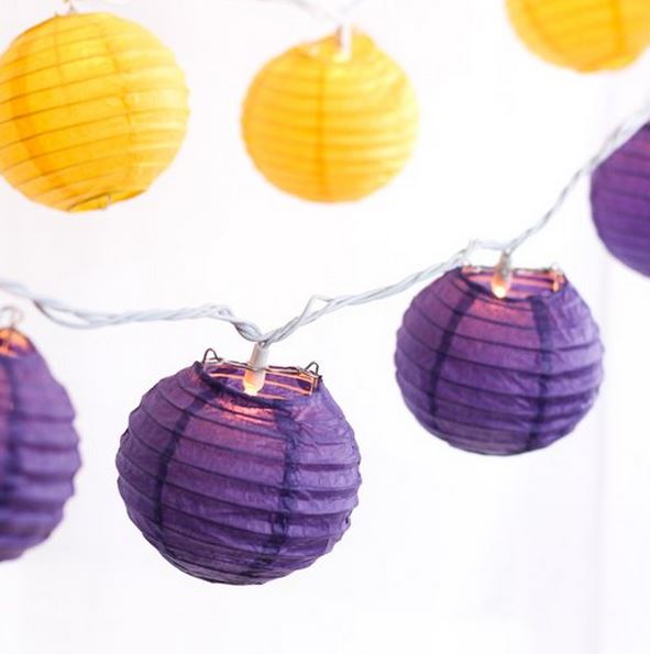 Mini Round Lantern String Lights