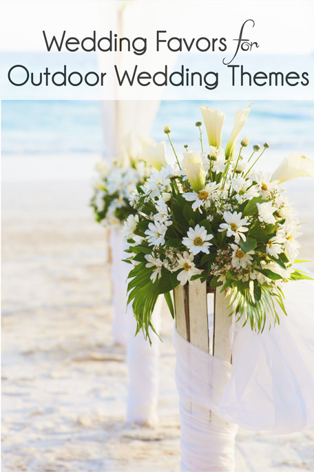 Outdoor Wedding Favor Ideas