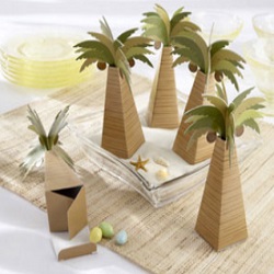 Palm Tree Favor Boxes