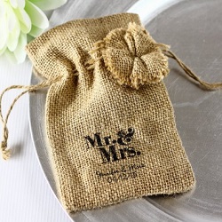 Burlap Favor Bags