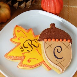 Personalized Fall Cookies