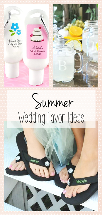 Summer Wedding Favor Ideas