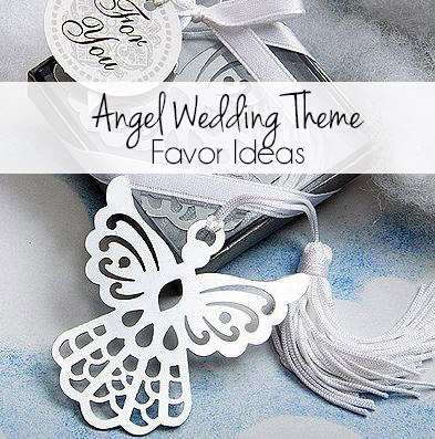 Angel Wedding Theme Favor Ideas