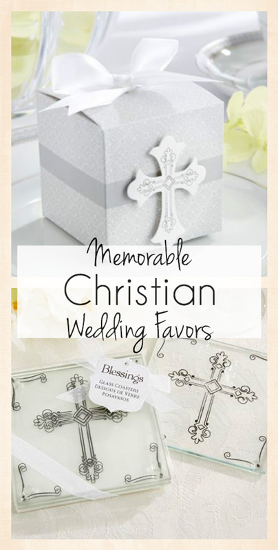 Memorable Christian Wedding Theme Favors