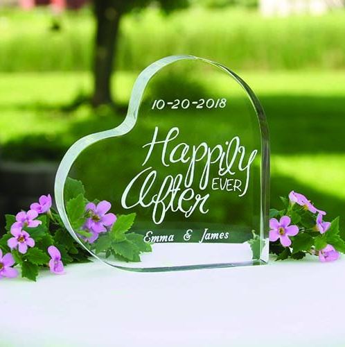 Happily Ever After Cake Topper