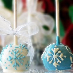 Holiday Brownie Favor Pops