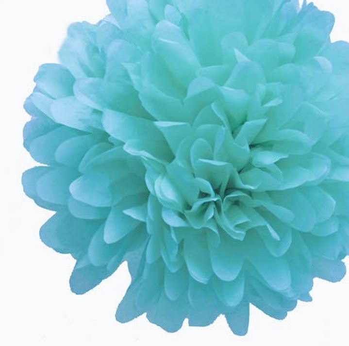 Tissue Paper Pom Poms